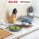 AZKO Starfrit 32 Cm The Rock Wave Wajan Penggorengan - Biru