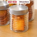 AZKO Kris Set 6 Pcs Stoples Kaca Screw Lid