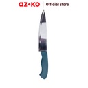 AZKO Kris Set 6 Pcs Pisau Dapur Dengan Talenan - Biru
