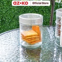 AZKO Kris Set 3 Pcs Stoples Kaca Dengan Rak Metal