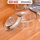 AZKO Delicia Set 7 Pcs Sabinex Penghangat Makanan Dengan Dasar Putar
