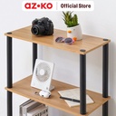 AZKO Stora 75 Cm Rak Penyimpanan 3 Tingkat Kayu