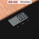 AZKO Kris Timbangan Badan Digital Body Fat Hydration Rechargeable - Hitam