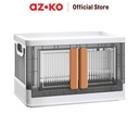 AZKO Stora 64X40X37 Cm Kotak Penyimpanan Lipat Front Opened