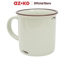 AZKO Pendopo 300 ml Mug Porselen Vintage - Ivory