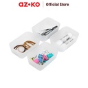 AZKO Stora 12.5x8.5x4.5 Cm Set 4 Pcs Organizer Laci