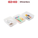 AZKO Stora 18x13x4.5 Cm Set 3 Pcs Organizer Laci