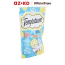 AZKO Temptation 75 Gr Camilan Kucing Mix Ups Tuna, Salmon, & Shrimp