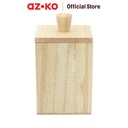 AZKO Pendopo 10x10x16.5 Cm Stoples Kayu Berbentuk Kotak
