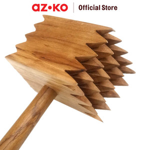 AZKO Pendopo Alat Pelunak Daging Kayu Jati