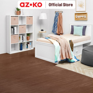 AZKO Krisfloor Parket Kayu Laminasi 827 - Cokelat Walnut