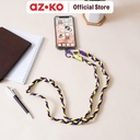 AZKO Ataru Lanyard Braided - Hijau/Ungu