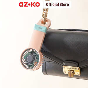 AZKO Ataru Kipas Angin Portabel Rechargeable - Pink