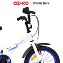 AZKO Fingard Jiffy Boy Sepeda Anak 16 Inci - Putih/Biru
