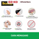 AZKO Scotch 3m Mounting Tape Outdoor 19 Mm X 1.5 Mtr