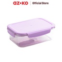 AZKO Kris 900 Ml Cotton Wadah Makanan - Ungu
