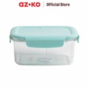 AZKO Kris 600 Ml Cotton Wadah Makanan - Hijau