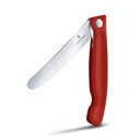 AZKO Victorinox 11 cm Swiss Classic Pisau Paring Gerigi Lipat - Merah