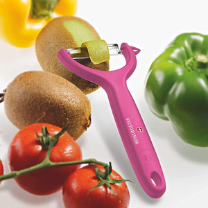 AZKO Victorinox Alat Pengupas Tomato & Kiwi Dengan Saw Edge - Pink