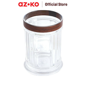 AZKO Stora 7.5X7.9X10.5 cm Gelas Kumur Mouthwash Glass Wadah Pencuci Mulut Aksesoris Kamar Mandi