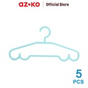 AZKO Stora 42x20.5 Cm Set 5 Pcs Hanger Plastik Pp - Biru