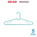 AZKO Stora Set 5 Pcs Hanger Plastik Pp - Biru