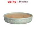 AZKO Stora Diamond Tempat Sabun Batang Polyresin - Hijau