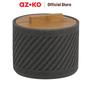 AZKO Stora Lucien Stoples Kapas Polyresin - Abu-Abu