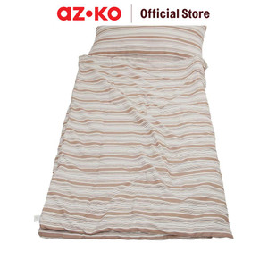 AZKO Sleeplite 85X200X5 cm Kasur Lipat Portable Stripe - Cokelat