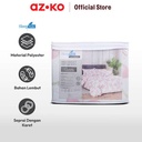 AZKO Sleeplite 160X200 cm Set 5Pcs Seprai Queen Polyester Violet - Pink