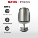 AZKO Kris 300 Ml Mini Chopper Kaca 200 Watt