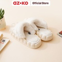 AZKO Ataru Ukuran 40/41 Sandal Rumah Igloo - Putih