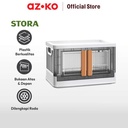 AZKO Stora 64X40X37 Cm Kotak Penyimpanan Lipat Front Opened