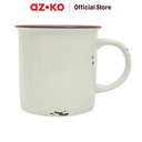 AZKO Pendopo 300 ml Mug Porselen Vintage - Ivory