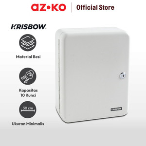 AZKO Krisbow Brankas Kunci 150 Keys - Putih
