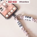 AZKO Ataru Lanyard Braided Pattern - Krem Beige