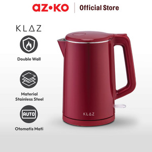 AZKO Klaz 1.5 Ltr Teko Listrik Double Wall