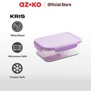 AZKO Kris 900 Ml Cotton Wadah Makanan - Ungu