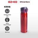 AZKO Kris 500 Ml Botol Vacuum Flask Shiny - Merah