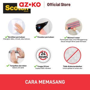 AZKO Scotch 3m Mounting Tape Extreme 19 Mm X 1.5 Mtr