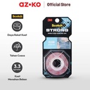AZKO Scotch 3m Mounting Tape Transparent 19 Mm X 1.5 Mtr