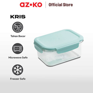 AZKO Kris 600 Ml Cotton Wadah Makanan - Hijau