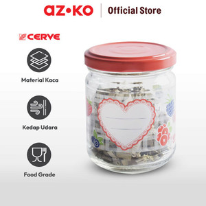 AZKO Cerve 200 Ml Sottovetro Stoples Kaca Confettura