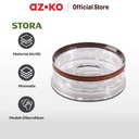 AZKO Stora 11x11.5x4 Cm Tempat Sabun Batang