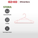 AZKO Stora 39x19 Cm Set 8 Pcs Hanger Plastik - Pink