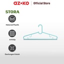 AZKO Stora Set 5 Pcs Hanger Plastik Pp - Biru