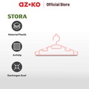 AZKO Stora Set 4 Pcs Hanger Plastik Pp - Pink