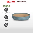 AZKO Stora Diamond Tempat Sabun Batang Polyresin - Biru