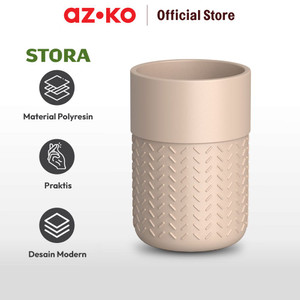 AZKO Stora Diamond Tempat Sikat Gigi Polyresin - Pink