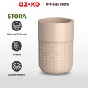 AZKO Stora Diamond Tempat Sikat Gigi Polyresin - Pink